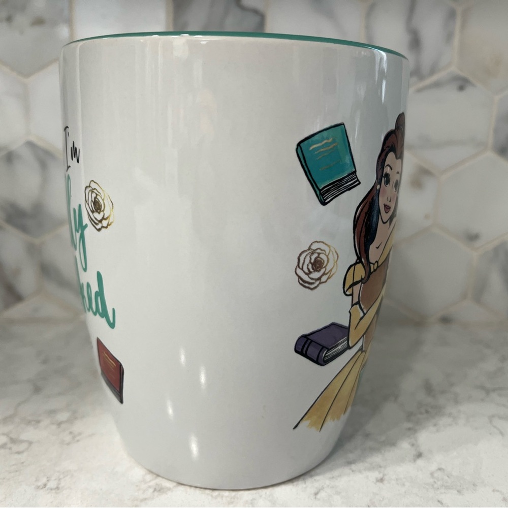 Disney Belle “Sorry, I’m Fully Booked” Mug - Picture 3 of 7